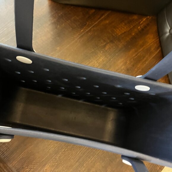 Bogg Bag Original Navy Tote with Clear Insert Minor Scuffs - Picture 6 of 6